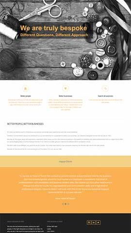 Website design and buil